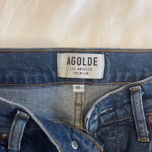 Agolde like new mid wash jeans - Picture 2 of 5